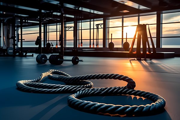 Gym / Spor Salonu Rölöve Çizimi 